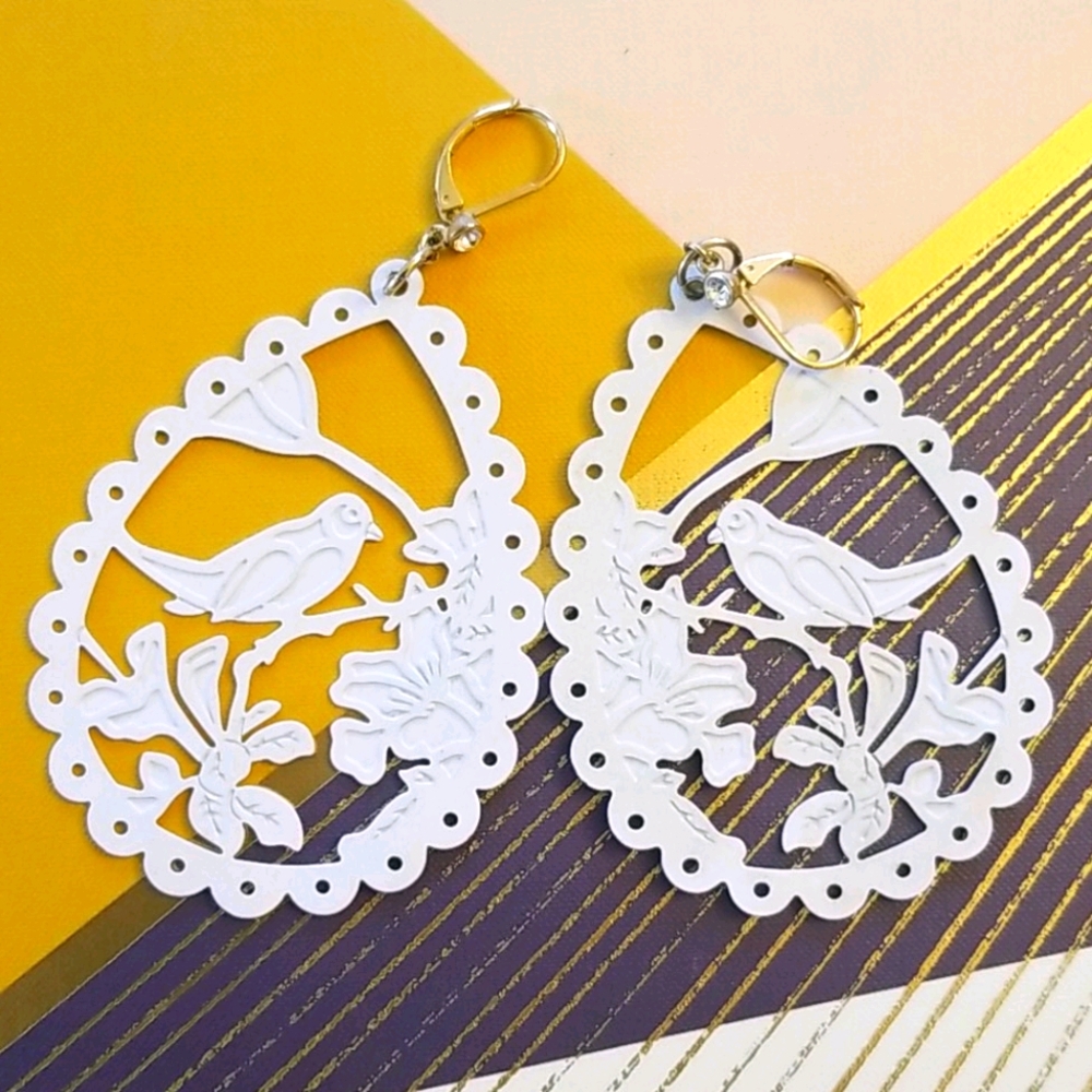 Vintage Betsey Johnson earrings